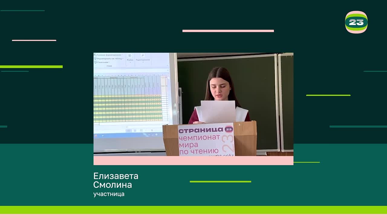 Чемпионат «Страница’23». Матч № 1001